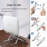 Foldable Laptop Stand Non-slip Desktop Notebook Holder