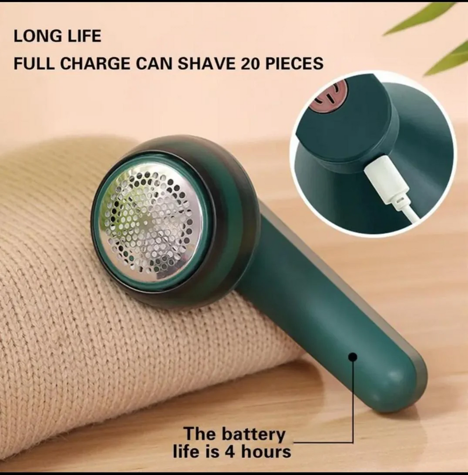 Compact Portable USB Rechargeable Mini Electric Lint Remover